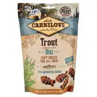 Carnilove Semi Moist с форелью и укропом лакомство для собак 200 г (8595602528912) 