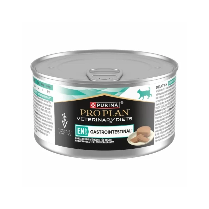 Purina Pro Plan Veterinary Diets EN Gastrointestinal ВОЛОГИЙ КОРМ Холістік коти (при хворобах ШКТ) 195 г 