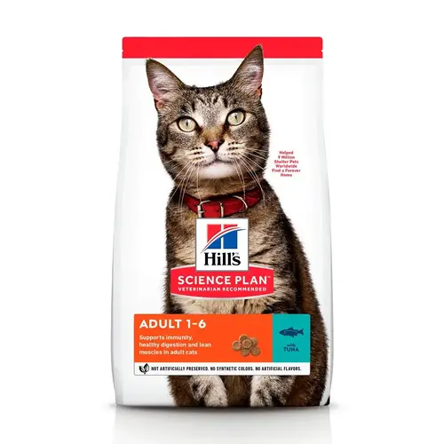 Hill's Science Plan Feline Adult СУХИЙ КОРМ Супер-преміум коти (з тунцем) 300 г