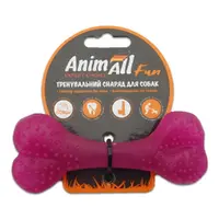 AnimAll Fun Кістка іграшка для собак 12 см - фіолетова (2000981167172) 