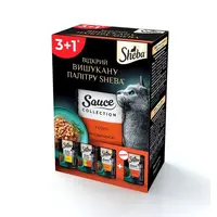 SHEBA сочный микс в соусе влажный корм для кошек 85 г (2200211827016) 