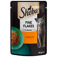 Sheba Fine Flakes ВОЛОГИЙ КОРМ Premium коти (з індичкою) 85 г 
