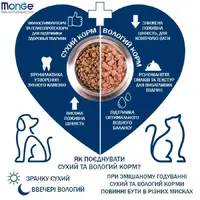 Monge Indoor Chicken Natural сухой корм для кошек 400 г - с курицей (8009470005104)  - фото 4