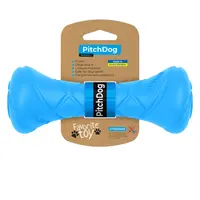 PitchDog ігрова гантель для собак 19х7 см - для апортировки, блакитна (4823089334233) 