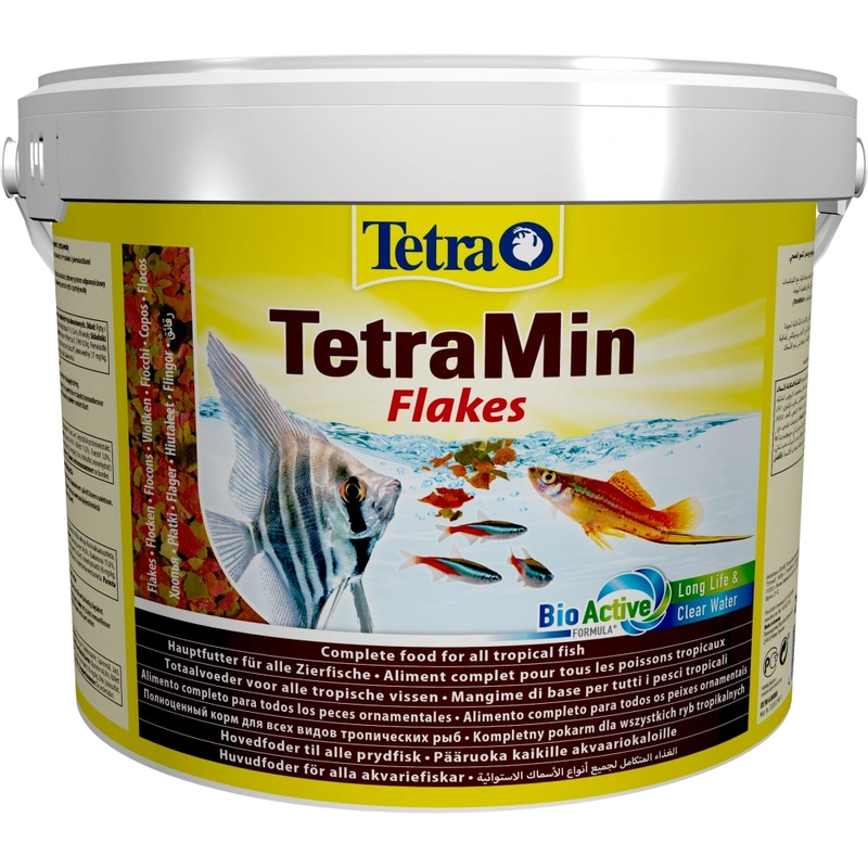 Корм для акваріумних рибок Tetra Min Flakes в пластівцях 2,1 кг (4004218769939) 