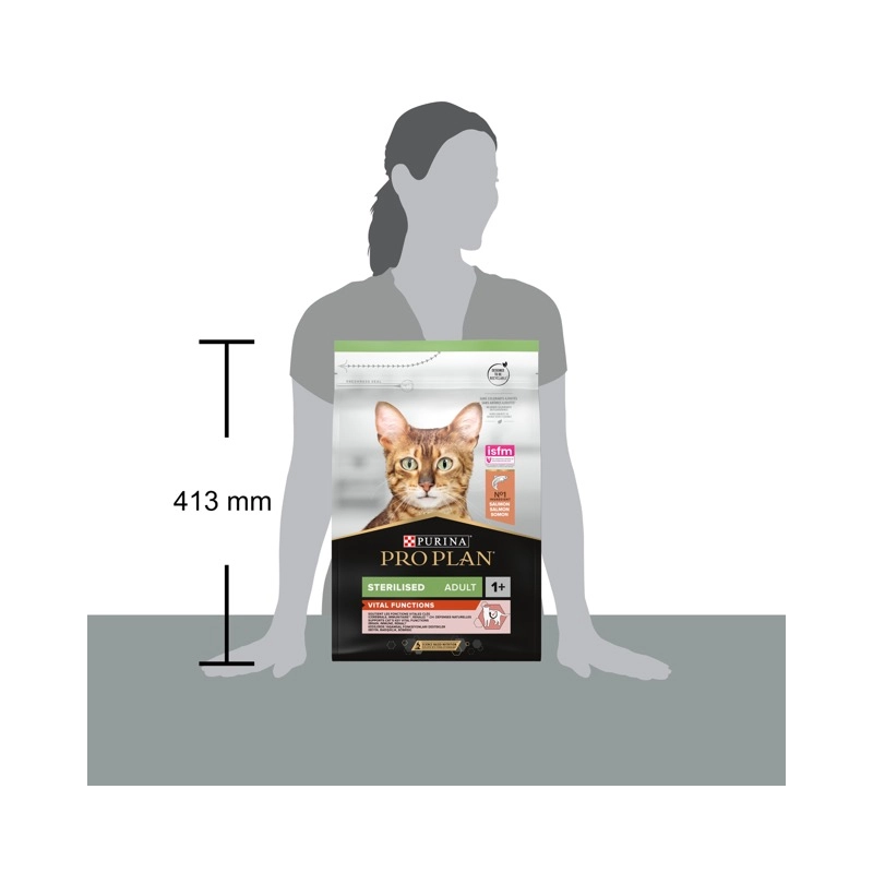 Purina Pro Plan Original Vital Functions Adult сухий корм для котів 1.5 кг - з лососем (7613036508193)  - фото 6