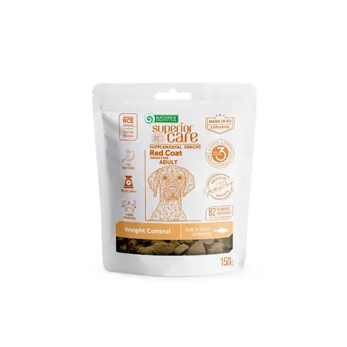 Natures Protection Superior Care Red Coat Grain Free Weight Control Herrig ЛАСОЩІ Холістік собаки (з оселедцем)