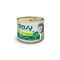 Oasy One Protein ADULT Small MINI Rabbit Coniglio ВОЛОГИЙ КОРМ Супер-преміум собаки дрібних порід (з кроликом) 200 г 