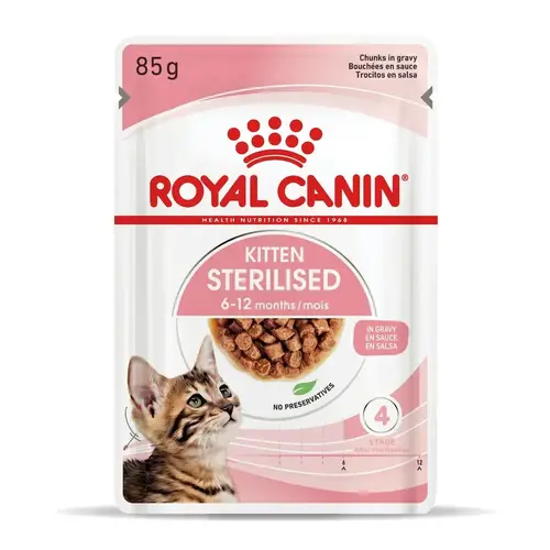 Royal Canin Kitten Sterilized ВОЛОГИЙ КОРМ Холістік кошенята (для стерилізованих) 85 г