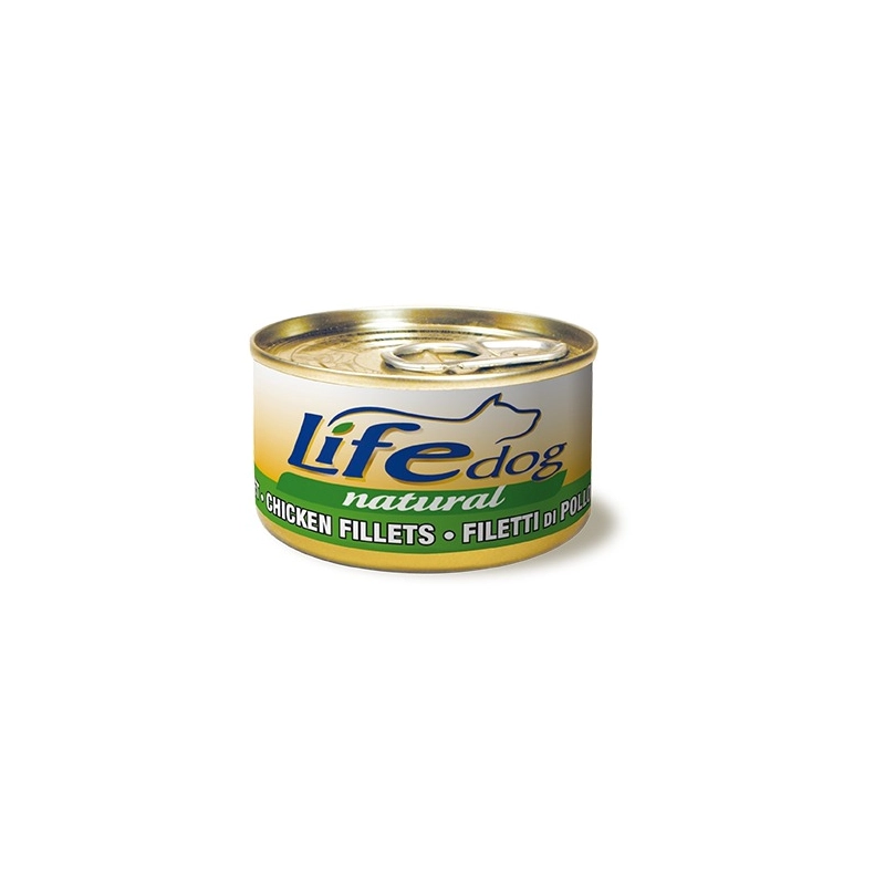 Lifedog влажный корм для собак 90 г - с курицей (8034105420205) 