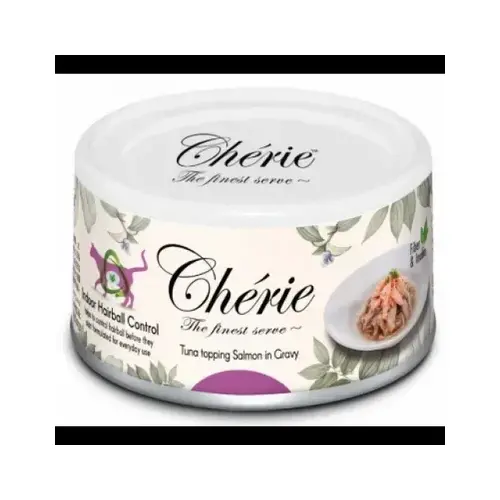 Cherie Hairball Control ВОЛОГИЙ КОРМ Супер-преміум коти (для контролю утворення грудочок шерсті) 80 г