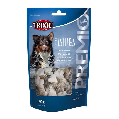 Trixie PREMIO Fishies ЛАСОЩІ Premium собаки (кісточка) 100 г