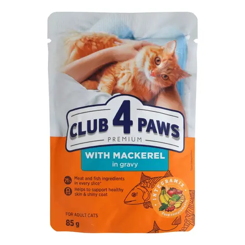 C4P PS ADL T-W Slices S & M ВОЛ. КОРМ Пр. собаки (з лососем та макреллю) 85 г