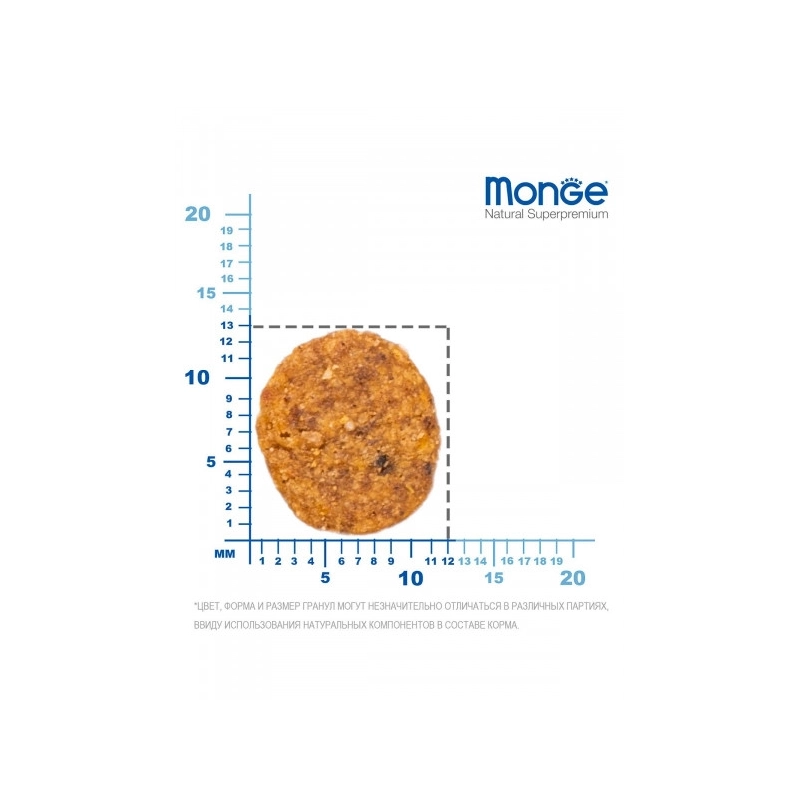 Monge Adult Natural сухий корм для котів 400 г - з куркою та рисом (8009470004985)  - фото 1