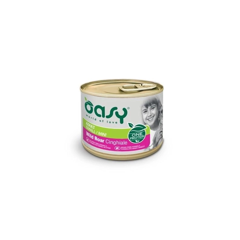 Oasy OAP Adult Small/Mini влажный корм для собак мелких пород 200 г - с дичью (8053017349589) 