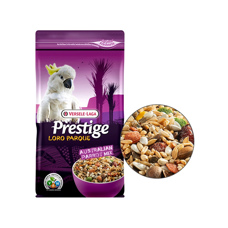 Versele-Laga Prestige Loro Parque Australian Parrot Mix корм для какаду 1 кг (5410340222126) 