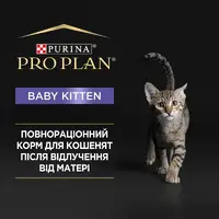 Purina Pro Plan Baby Kitten ВОЛОГИЙ КОРМ Холістік кошенята (з куркою) 85 г  - фото 4