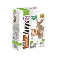Ласощі для гризунів Lolopets Морква 75 г (5904479710369) 