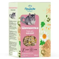 Корм для шиншилл Природа Колор+Энзим 500 г (4823082410774) 