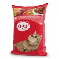 Мяу! сухой корм для кошек 11 кг - с мясом (4820083902093) 