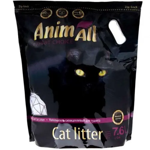 AnimAll Premium Фіолетовий аметист наповнювач для котячого туалету 7.6 л - силікагелевий (2000981045401)