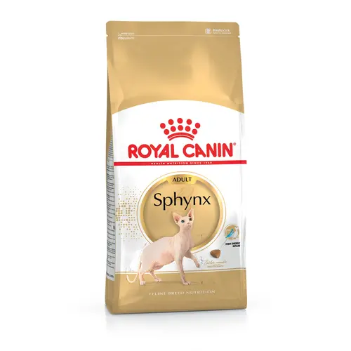 Royal Canin Sphynx Adult СУХИЙ КОРМ Супер-преміум коти породи Сфінкс (з м'ясом) 2 кг