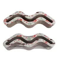 Eastland Хвиля драпак для котів 49.5х15х7 см - з котячою м'ятою, гофрокартон (6970115703179)  - фото 1