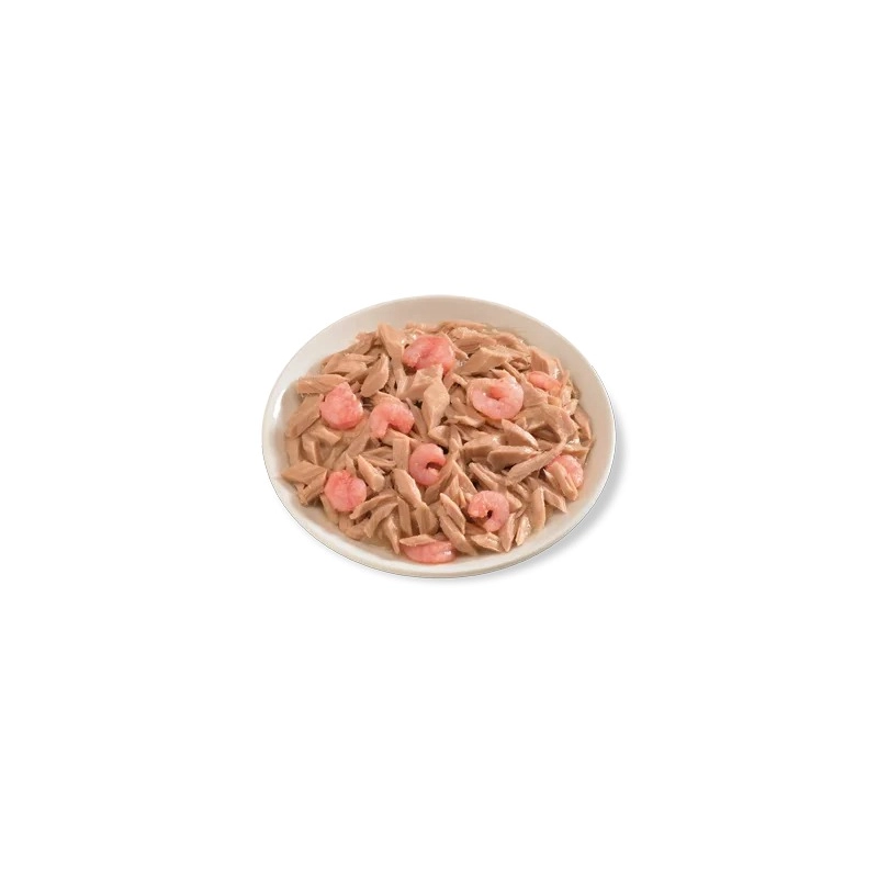 Lifecat Natural ВОЛОГИЙ КОРМ Супер-преміум коти (з тунцем та креветками) 85 г  - фото 1