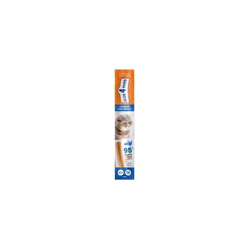 Club 4 Paws Premium ЛАСОЩІ Premium коти (з куркою та фореллю) 5 г 