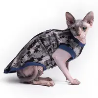 Style Pets Camo Blue майка для котів S - камуфляж з синім (2000000046914) 