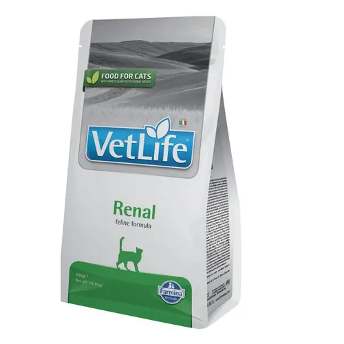 Farmina Vet Life Renal сухий корм для котів при захворюваннях нирок 400 г - з куркою (8010276025159)