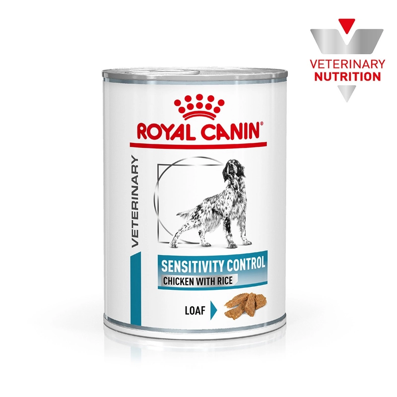 Royal Canin SENSITIVITY CONTROL DOG CHICKEN вологий корм-дієта для собак 410 г - паштет з куркою (9003579026595) 