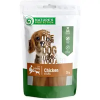 Natures Protection Snack Soft Chicken Sticks ЛАСОЩІ Супер-преміум собаки (курячі стіки) 75 г 