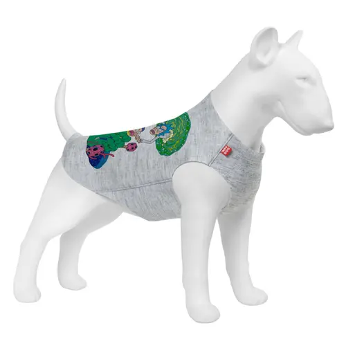 WAUDOG Clothes майка для собак S 40 - з малюнком Рік та Морті 3 (4823089346724)