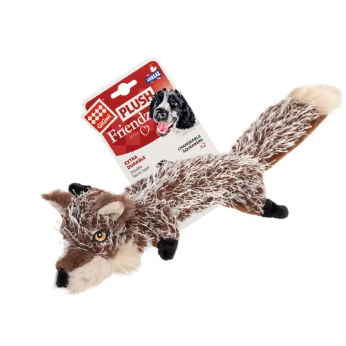 GiGwi Plush Вовк іграшка для собак 37 см - з пищалкою (4823089351643)