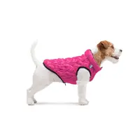 AiryVest Uni куртка двостороння для собак XS 28 - рожево-чорна (4823089313160)  - фото 2