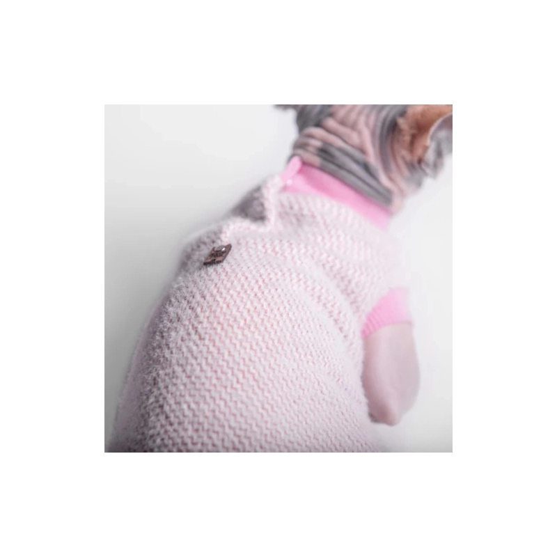 Style Pets Ялинка тепла кофта для котів XL- - рожева (3000000023402)  - фото 2