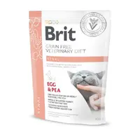 Brit GF VetDiet Renal EGG&PEA сухой корм для кошек при почечной недостаточности 400 г - с яйцом и горохом (8595602528332) 