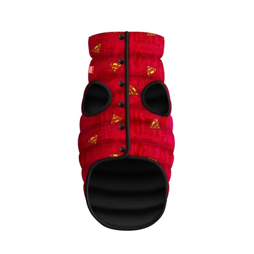 WAUDOG Clothes куртка для собак S 30 - з малюнком Супермен, червоний (4823089332185)