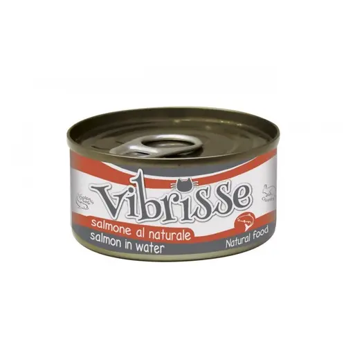 Vibrisse Natural Food ВОЛОГИЙ КОРМ Супер-преміум коти (з лососем) 70 г