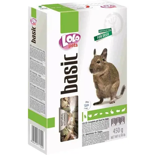Lolopets корм для дегу 450 г (5904479717009)
