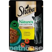 Sheba Nature`s Collection ВОЛОГИЙ КОРМ Premium коти (з куркою, томатом та олією) 85 г 