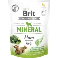 Brit Care Functional Snack Mineral Ham ЛАСОЩІ Супер-преміум цуценята (з шинкою) 150 г 