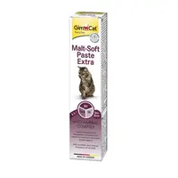 GimCat Every Day Malt-Soft Paste Extra паста для котів 20 г - для виведення шерсті зі шлунку (4002064417912) 