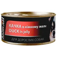 AnimAll ADULT Duck in Jelly вологий корм для собак 85 г - з качкою в ніжному желе (4820224501413) 