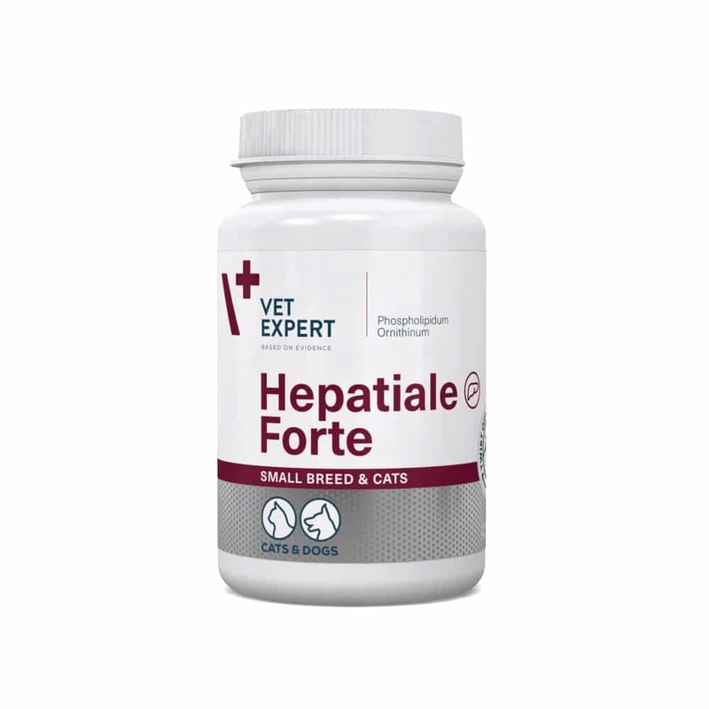 Vet Expert Hepatiale Forte Small Breed&cats харчова добавка для котів та собак 1 капсула - для підтримання та захисту функцій печінки (5907752658884) 