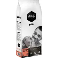 Amity Premium Salmon & Rice СУХИЙ КОРМ Premium собаки (з лососем і рисом) 15 кг 