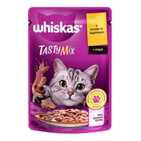 Whiskas TastyMix ВОЛОГИЙ КОРМ Преміум коти (з ягням та індичкою) 85 г 