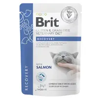 Brit VetDiet Gluten GF Recovery ВОЛОГИЙ КОРМ Холістік коти (з лососем) 85 г 