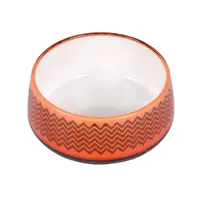 AnimAll Super миска для собак 300 мл - з візерунком, помаранчева (6914068020198) 